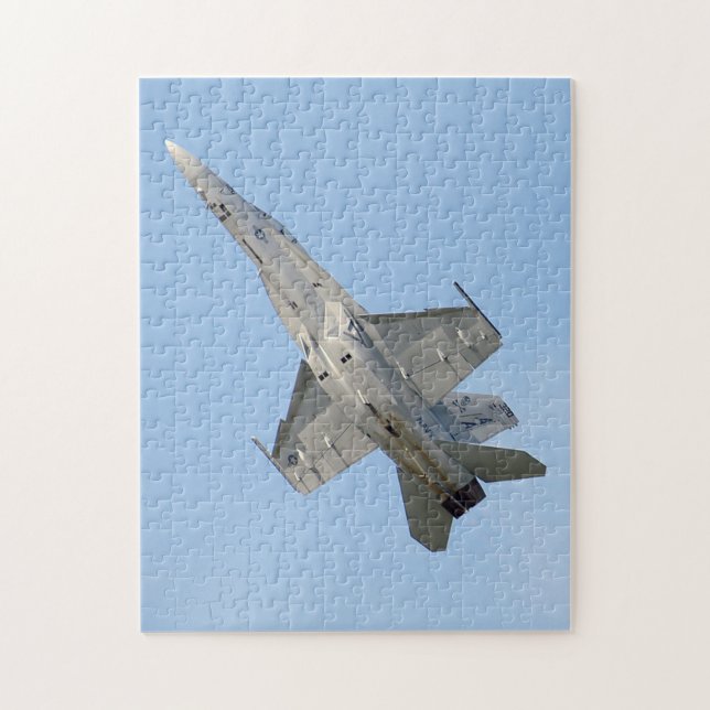 Cool US Navy F/A-18F Super Hornet Jigsaw Puzzle (Vertical)