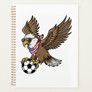 Cool USA Soccer Eagle Sunglasses Vintage Patriotic Planner