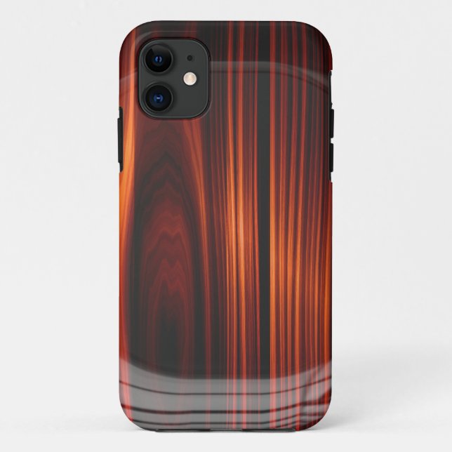 Cool Varnished Wood Look iPhone 5 Case (Back)