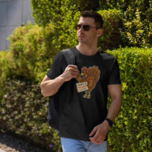 Cool Vegan Town Turkey T-Shirt