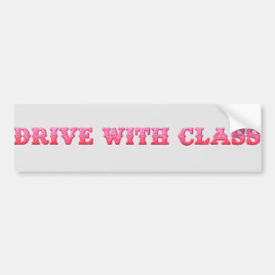 Cool Vehicle Enthusiasm in Eye-Catching Style Bumper Sticker