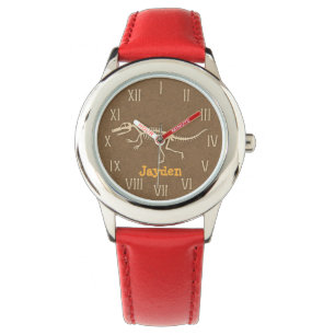 Cool Velociraptor Dinosaur Bones For Boys Watch