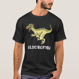 Cool Velociraptor Dinosaur Dino Saurus Reptile Car T-Shirt
