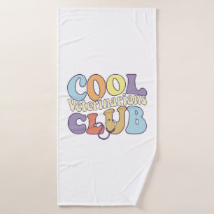 Cool Vet Club Veterinary Tech Practitioner Animal Bath Towel