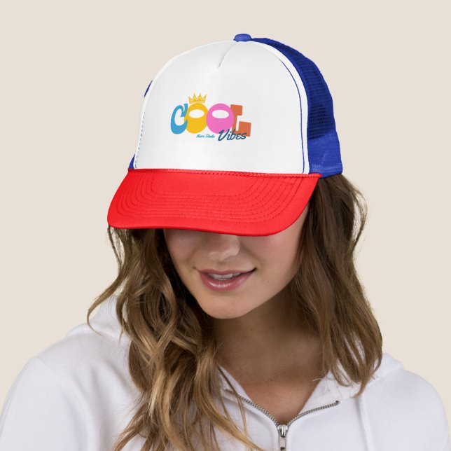 Cool Vibes Colourful Crown Hat (In Situ)