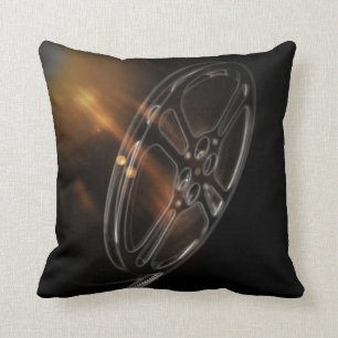 Cool Video Film Production Movie Reel Cushion