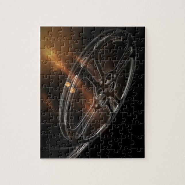 Cool Video Film Production Movie Reel Jigsaw Puzzle (Vertical)