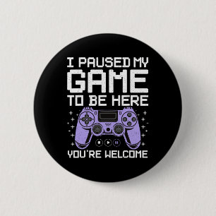 Cool Video Game Art For Men Women Video Gamer Gami 6 Cm Round Badge