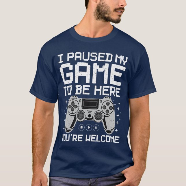 Cool Video Game Art For Men Women Video Gamer Gami T-Shirt (Front)