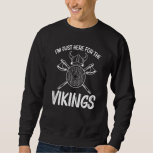 Cool Viking For Men Women Sword Pirate Ship Norse Sweatshirt
