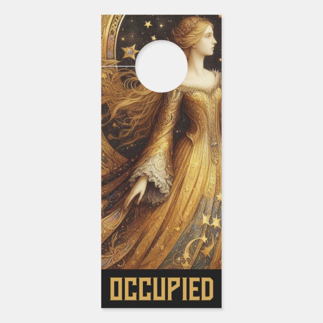 Cool vintage door hanger (Front)