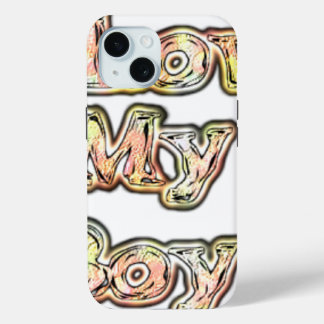 Cool Vintage Hakuna Matata Gifts I Love my Boy.png iPhone 15 Case