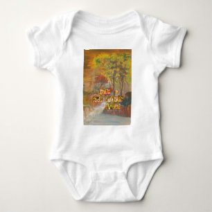 Cool vintage Hakuna Matata Have a cool Autum Seaso Baby Bodysuit