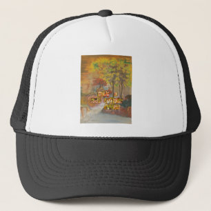 Cool vintage Hakuna Matata Have a cool Autum Seaso Trucker Hat