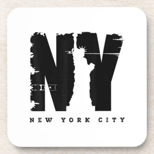 Cool Vintage New York City Style Tee Shirts, New Y Coaster