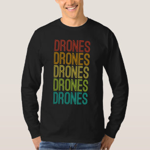 Cool Vintage Retro Drones T-Shirt