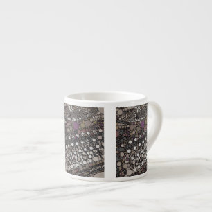 Cool Vintage Typewriter Modern Design Pop Art Espresso Cup
