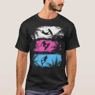 Cool Vintage Wakeboarding Graphic For Wakeboard Lo T-Shirt