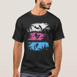 Cool Vintage Wakeboarding Graphic For Wakeboard T-Shirt