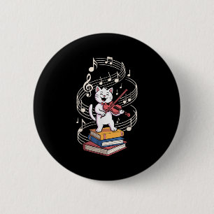 Cool Violin Art For Men Women Kid Violin Player Mu 6 Cm Round Badge