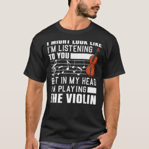 Cool Violin For Men Women Violinist Player Viola C T-Shirt