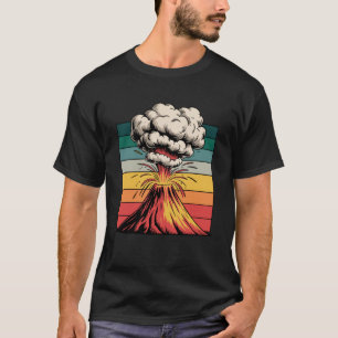 Cool Volcano Art for Men Women Kids Geology Volcan T-Shirt
