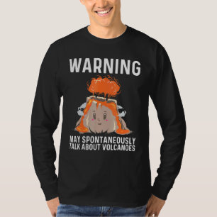Cool Volcano For Men Women Lava Magma Eruption Geo T-Shirt