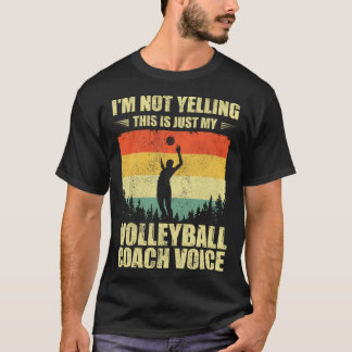 Cool Volleyball Coach For Men Women Team Volleybal T-Shirt