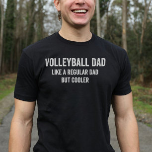 Cool Volleyball Dad Funny T-Shirt