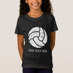 cool volleyball sports add text T-Shirt