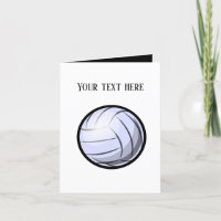Cool Volleyball sports lovers add message