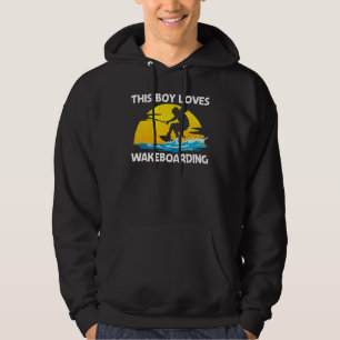 Cool Wakeboarding For Boys Men Wakeboard Wakeboard Hoodie