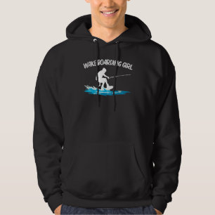 Cool Wakeboarding For Girls Kid Wakeboard Surfer W Hoodie