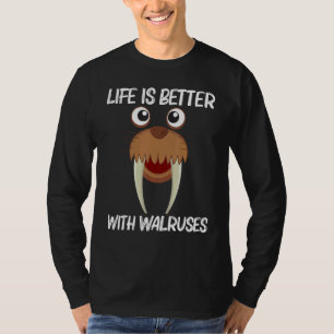 Cool Walrus For Men Women Arctic Ocean Animal Crea T-Shirt