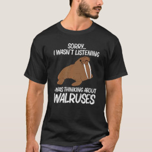 Cool Walrus For Men Women North Pole Pacific Arcti T-Shirt