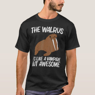 Cool Walrus For Men Women North Pole Pacific Arcti T-Shirt