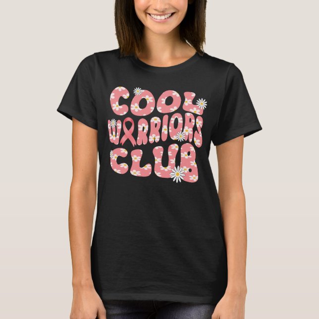 cool warrior club uterine cancer awareness T-Shirt (Front)