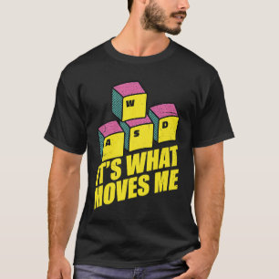 Cool WASD PC Gamer Keyboard Its what Moves Me Gam T-Shirt
