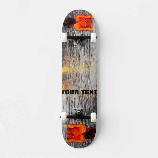 ~Cool Water~ SKATE DECK, CUSTOMIZE IT! Skateboard (Front)