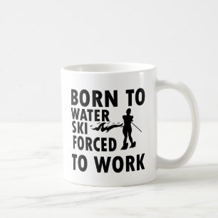 Cool Water skiing Designs Coffee Mug