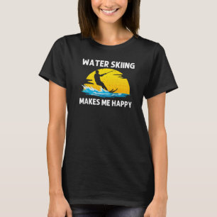 Cool Water Skiing For Men Women Ski Sports Skiers  T-Shirt