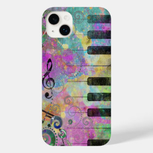 Cool Watercolors Splatters Colourful Piano Case-Mate iPhone 14 Plus Case