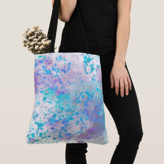 Cool watercolors tote bag
