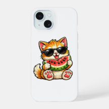 Cool Watermelon Cat