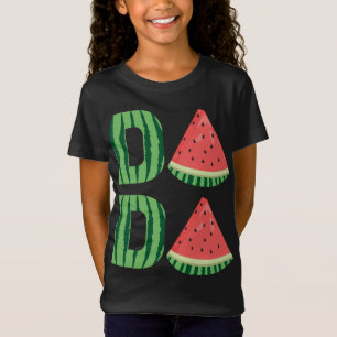 Cool Watermelon Dada Funny Dad Family Vacation Sum T-Shirt