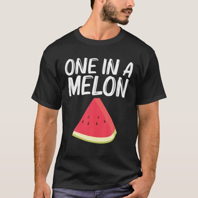 Cool Watermelon Gift For Men Women Red Melon Fruit T-Shirt (Front)
