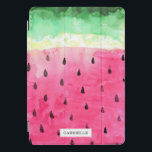 Cool Watermelon Pattern iPad Pro Cover<br><div class="desc">Cool Watermelon Pattern Ipad Air Cover - Style up your ipad with this very cool watermelon case design. Featuring a tropical design with a fresh watercolor watermelon background. As fresh as a summer breeze. Just the right accessory for your summer adventures!</div>