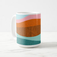 Cool Wave Mug – Retro Ocean-Inspired Design