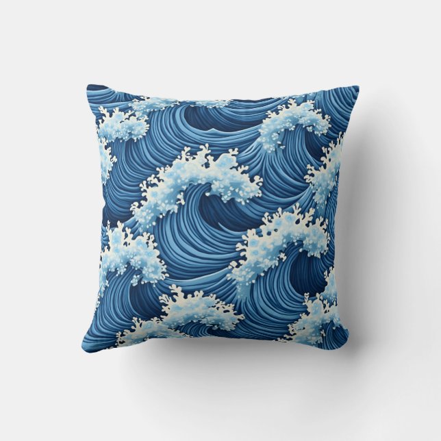 cool wave pillow (Back)