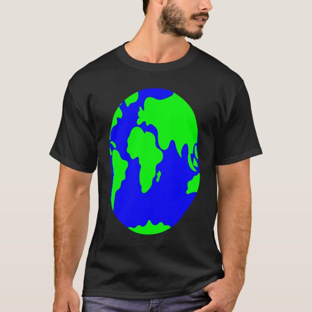 Cool Wear World Map Outfit Graphic Style Tees & Co (Front)